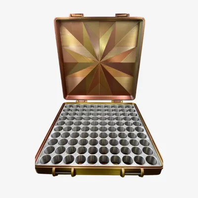 PepFab3D 100ct 3mL Peptide Vial Storage Box